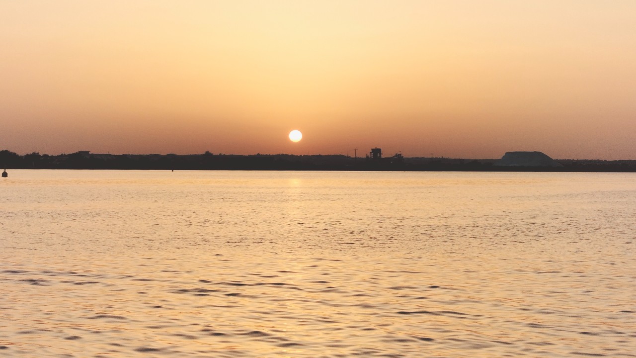 atardecer
