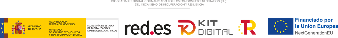Conjunto de imágenes de cumplimiento la publicidad del Kit Digital